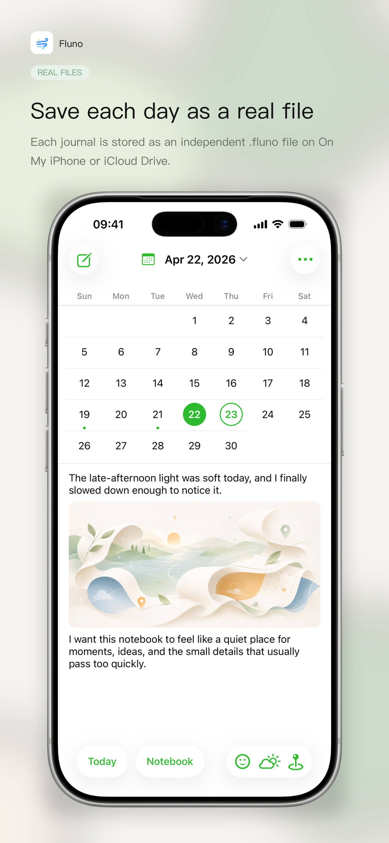 Fluno home screenshot